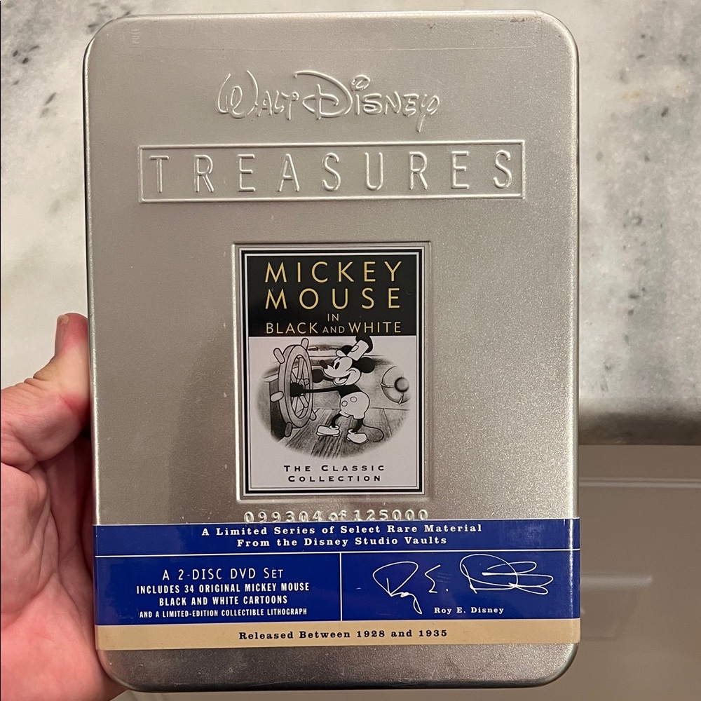 Collectable Walt Disney Mickey Mouse DVD Set (unopened)